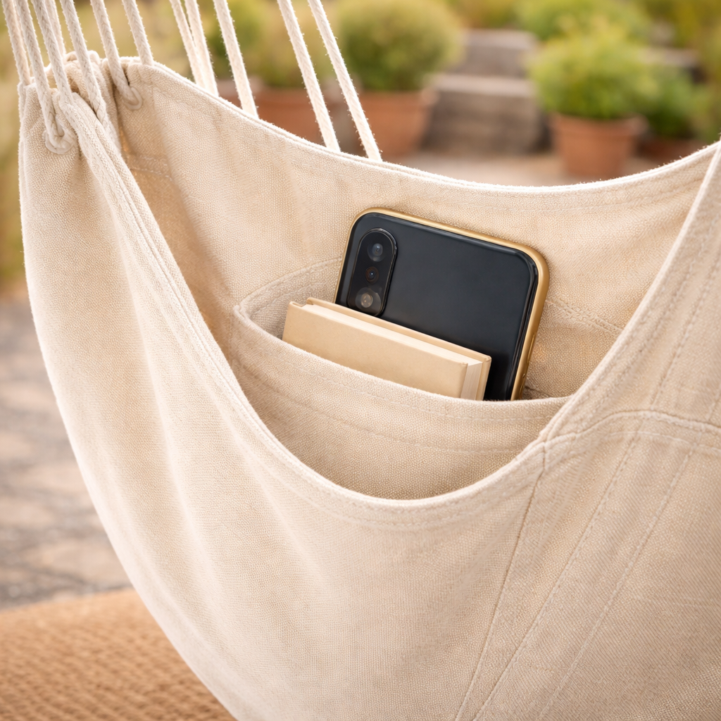 Fauteuil suspendu avec coussin – intérieur extérieur | Rio